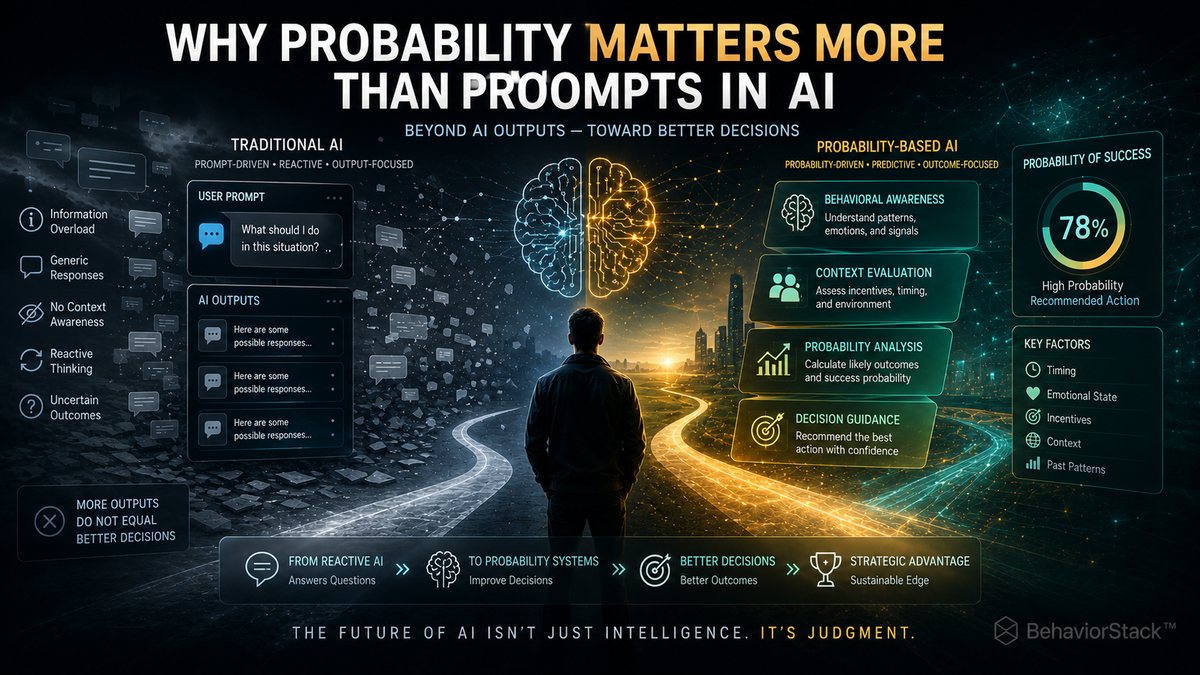 Why Probability Matters More Than Prompts in AI