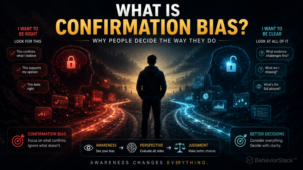 What Is Confirmation Bias? And Why It’s Dangerous