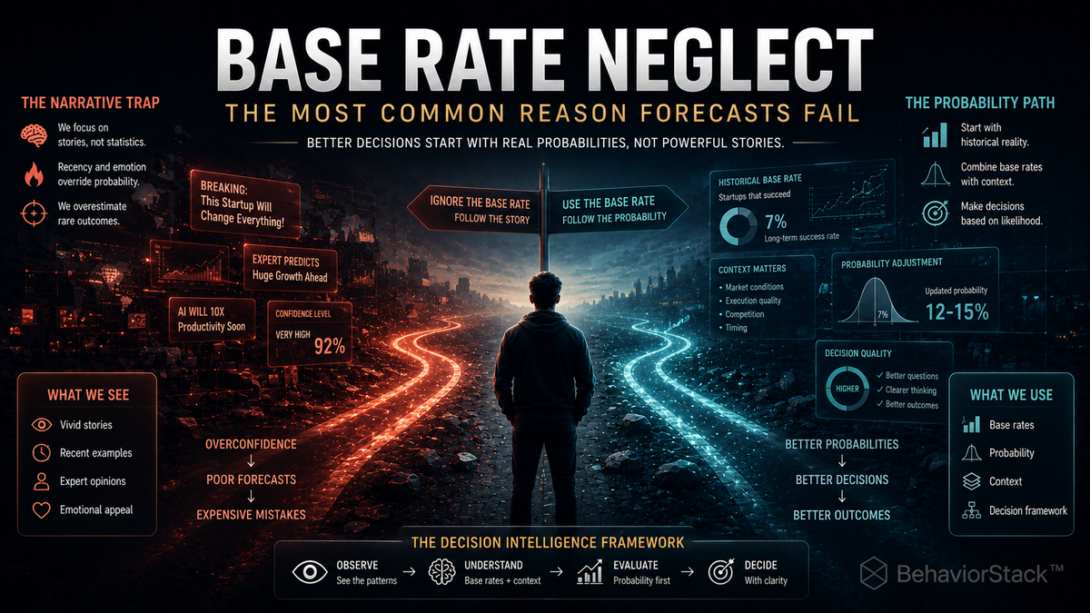 Base Rate Neglect: The Most Common Reason Forecasts Fail
