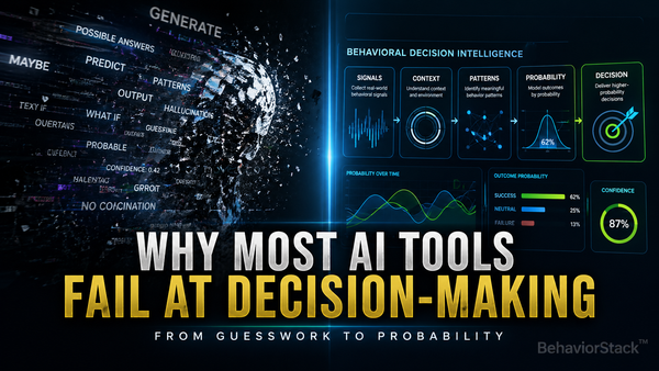 Why Most AI Tools Fail at Decision-Making