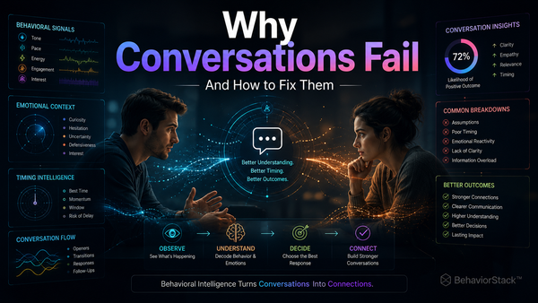 Why Conversations Fail (And How to Fix Them)